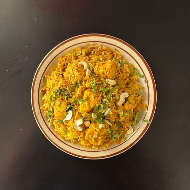Chicken Biryani.