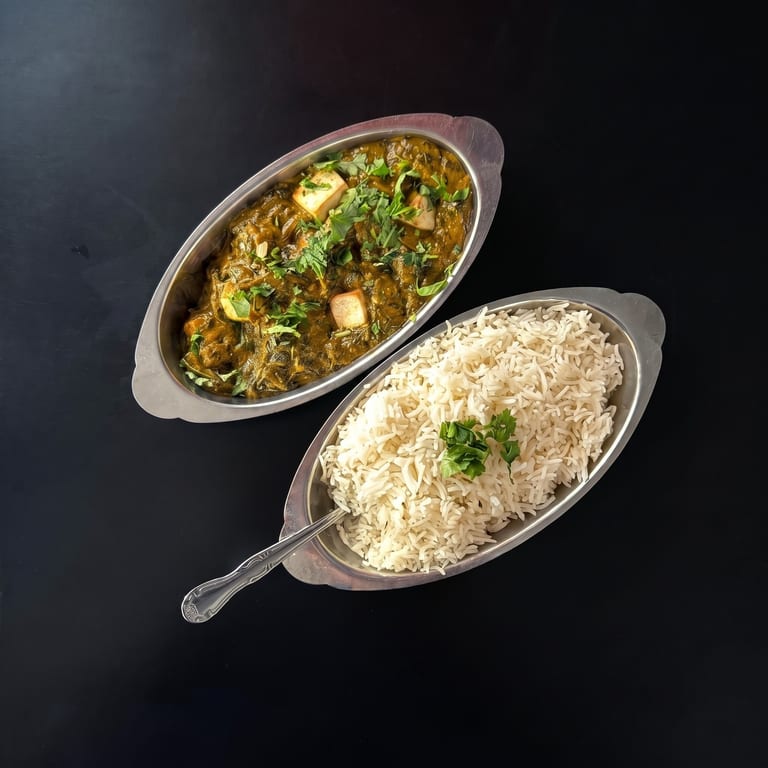 Delicious Saag Paneer Awaits